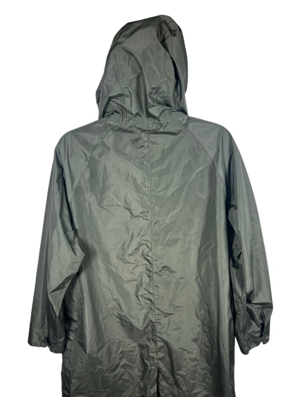 Beck Sondergaard Jacket Womens Small Rain Coat Full Zip Green Outdoor Gorpcore - Picture 3 of 7